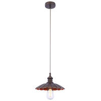HÄNGELEUCHTE Glas Braun - Braun, Glas (25/25/130cm) - Globo Lighting
