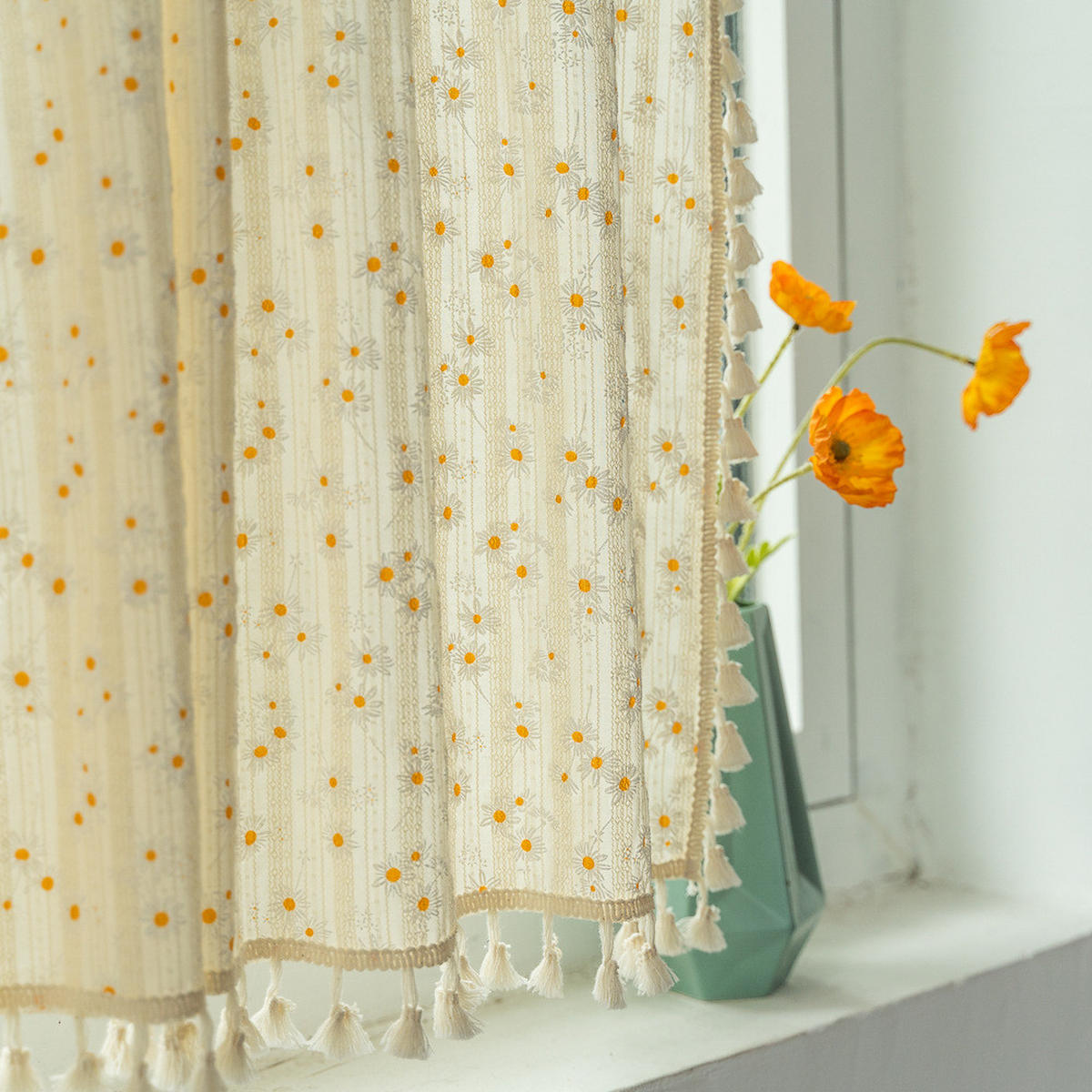 KURZE GARDINEN, Beige,, 60/90 cm - Beige, Textil (60/90cm)