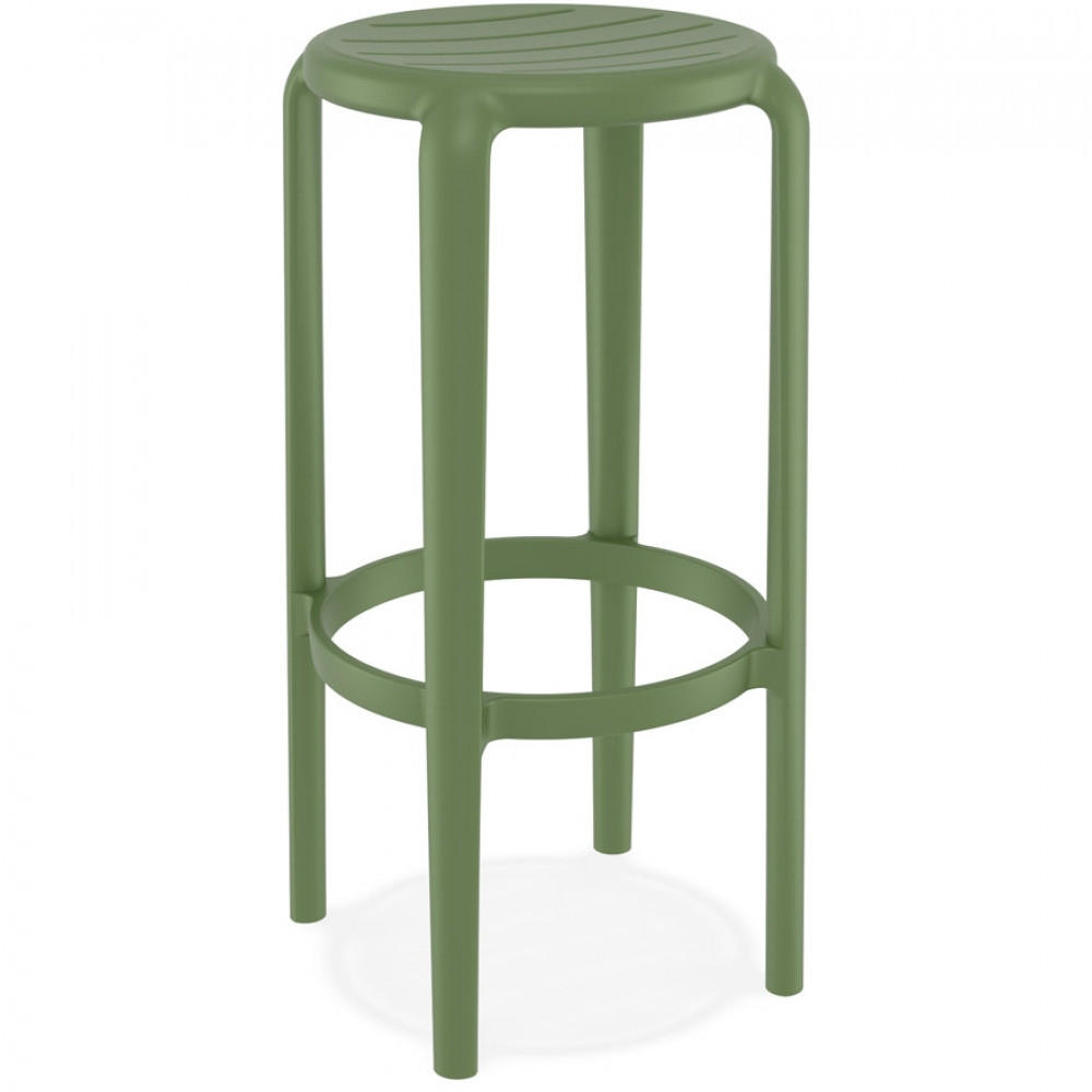 BARHOCKER Grün 36x75x36cm - Grün, Kunststoff (36/75/36cm) - AlterEgo