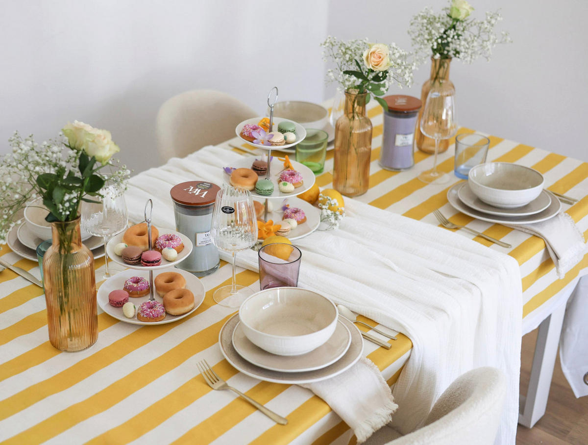 BESTECKSET - Champagner - 42 Teile / 8 Personen - Champagner, Metall - Studio Tavola