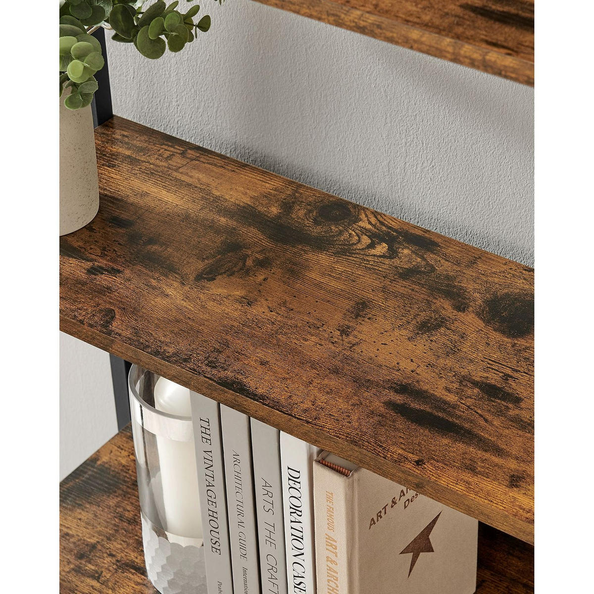 BÜCHERREGAL STANDREGAL - Braun, Holzwerkstoff (24/186/60cm) - Hansiro