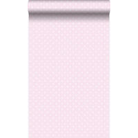 TAPETE Punkte 53 cm x 10.05 m - Pink, Papier (53/1000cm) - Origin Wallcoverings