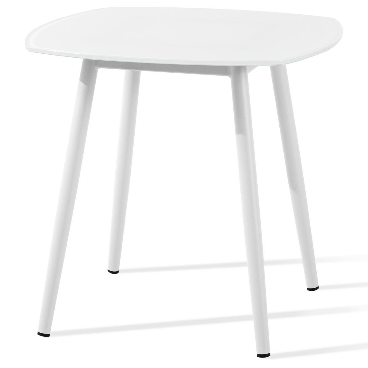 GARTENMÖBELSET SOLIS Gartenlounge-Set, creme/weiß - Creme, Textil/Metall - KONSIMO®