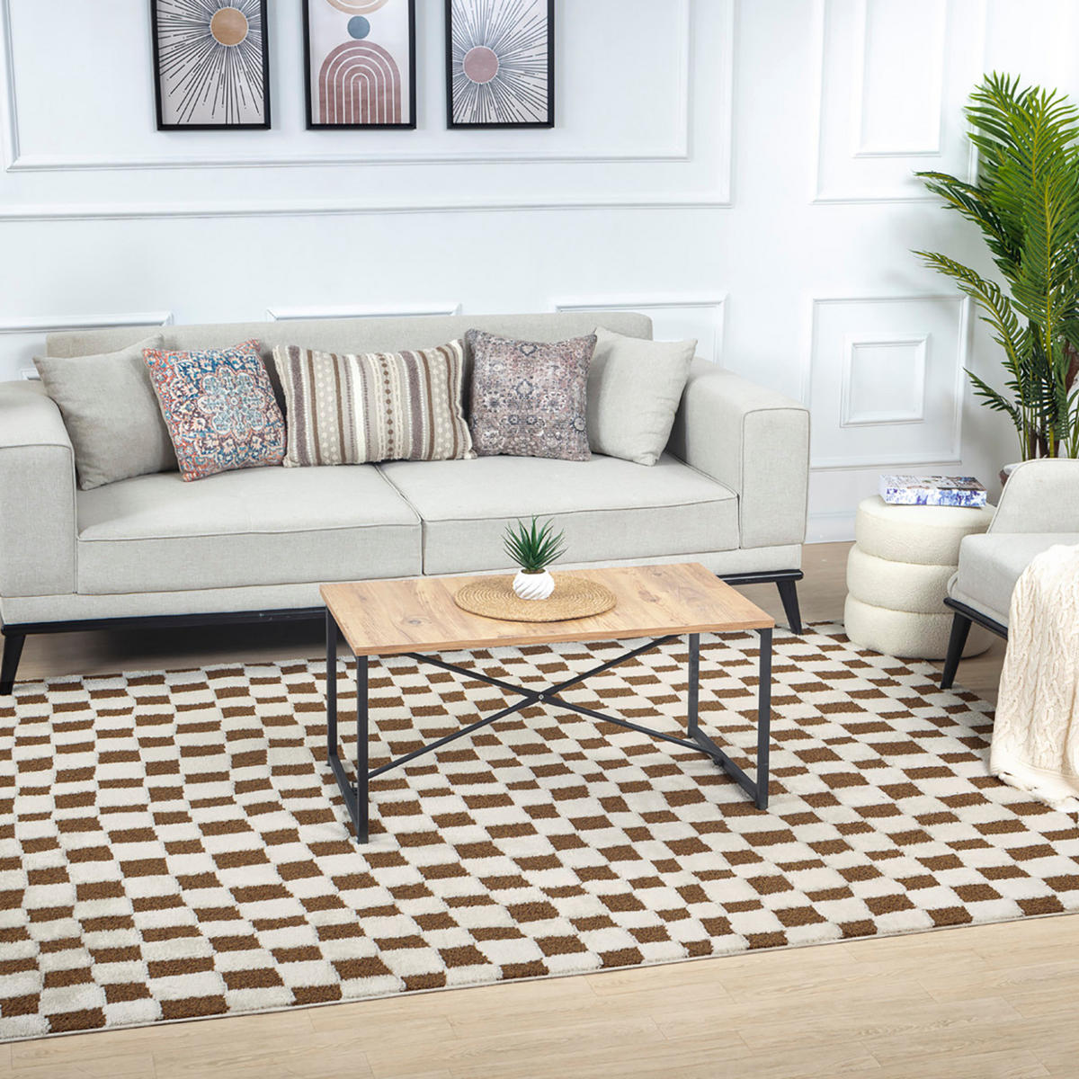 KURZFLORTEPPICH 200/275 cm Braun - Braun, Naturmaterialien/Textil (200/275cm) - LIVABLISS
