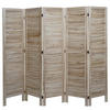 PARAVENT Braun - Braun, Holz (200/170/2cm) - MCW