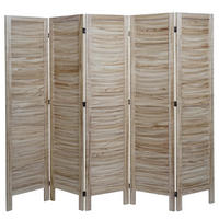 PARAVENT Braun - Braun, Holz (200/170/2cm) - MCW