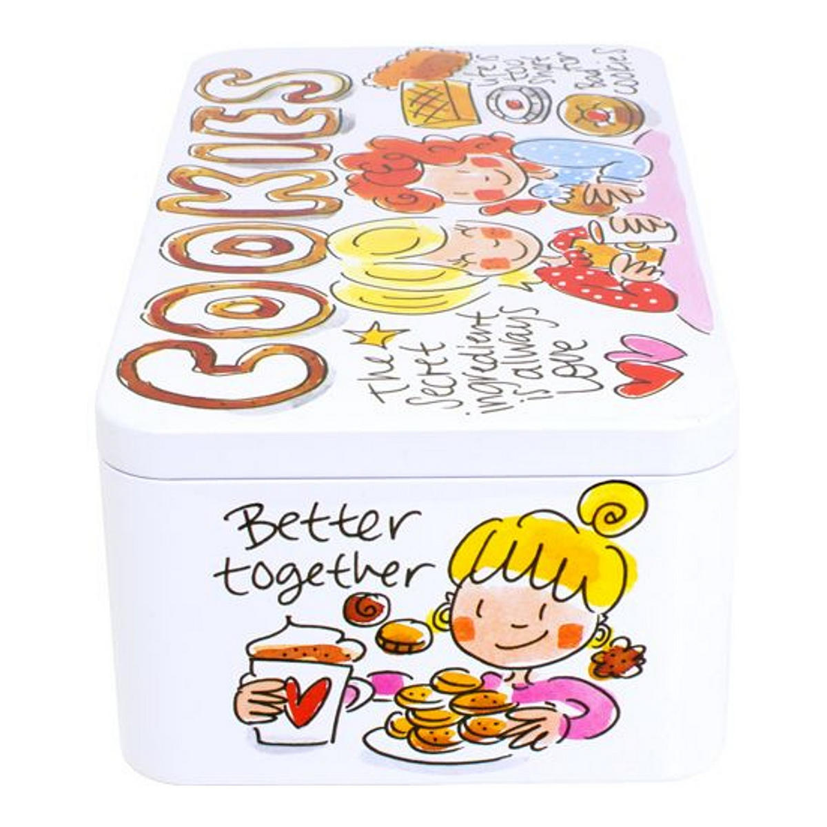 DOSE Kekse in Bunt - 20cm - Multicolor, Metall (10.4/7/19.5cm) - Blond Amsterdam