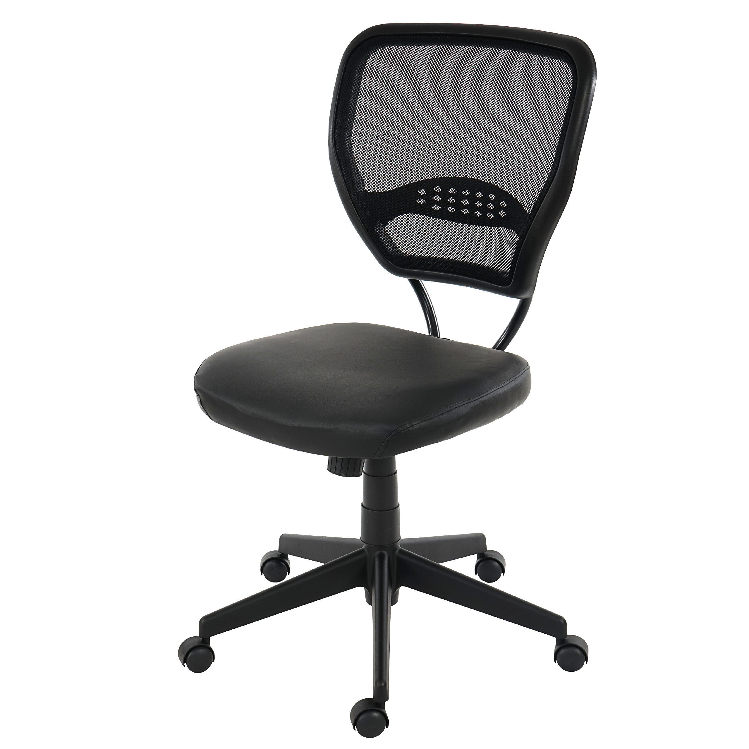PROFI-BÜROSTUHL Schwarz - Schwarz, Textil (72/108/59cm) - MCW