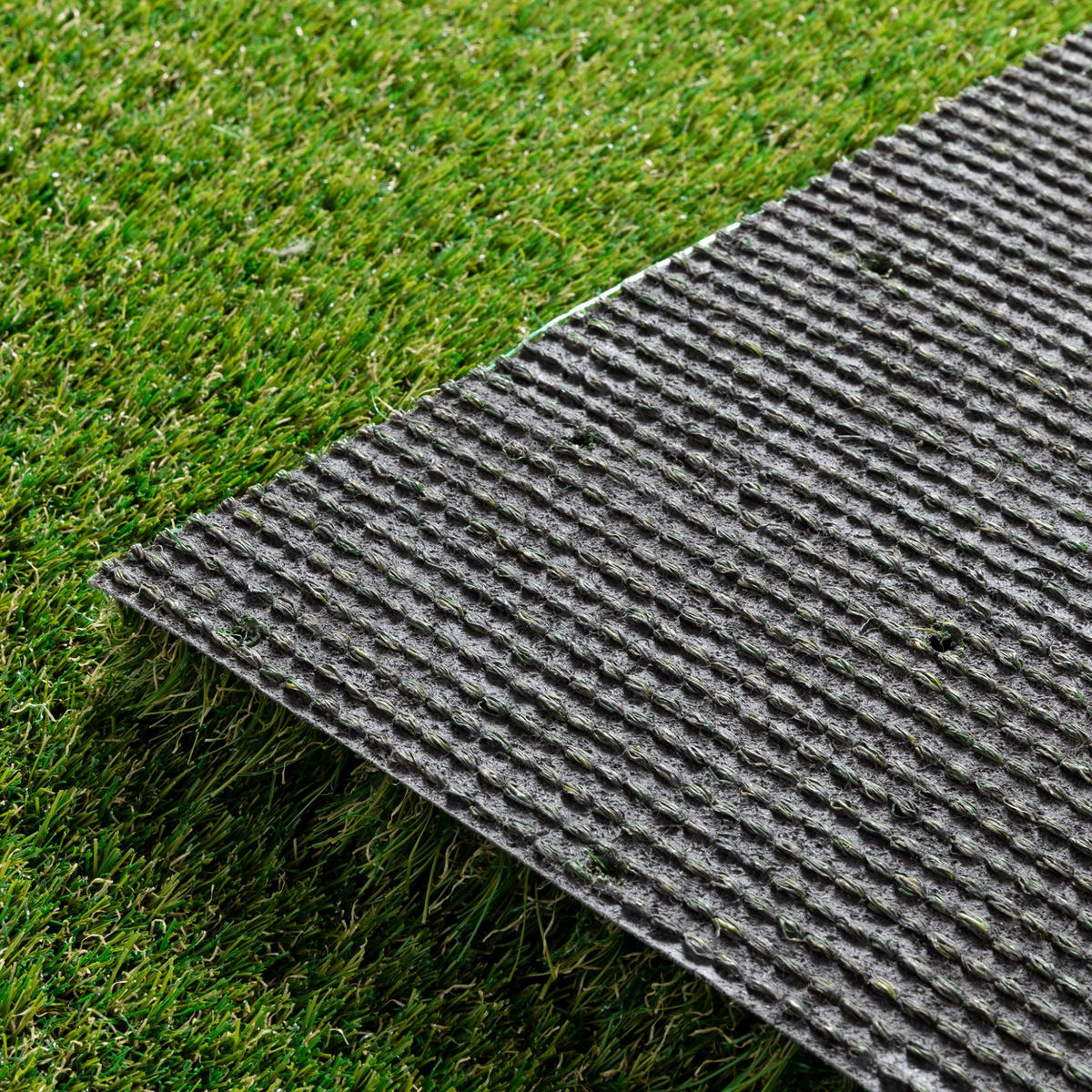 RASENTEPPICH Grün400/400 cm Florida - Grün, Kunststoff (400/700cm) - Steffensmeier