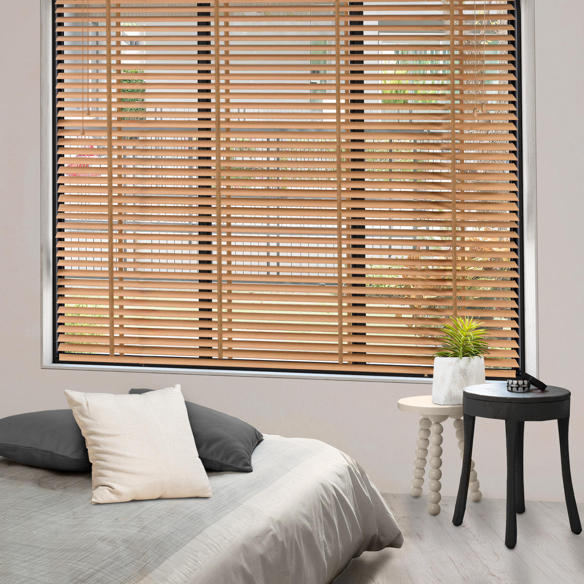 HOLZJALOUSIE SolDecor BE5 105/180cm Eiche - Eichefarben, Naturmaterialien/Holz (105/180cm) - Sol Royal