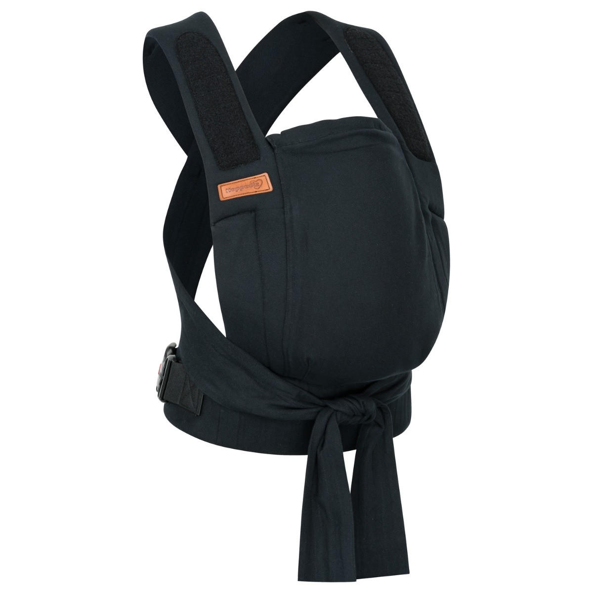 Hoppediz Babytrage Schwarz 26.5x7.2x38.5 cm