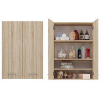 BADEZIMMERSCHRANK POLA MINI DD - EICHE SONOMA - Sonoma Eiche, Holzwerkstoff (64/90/30cm) - CDF