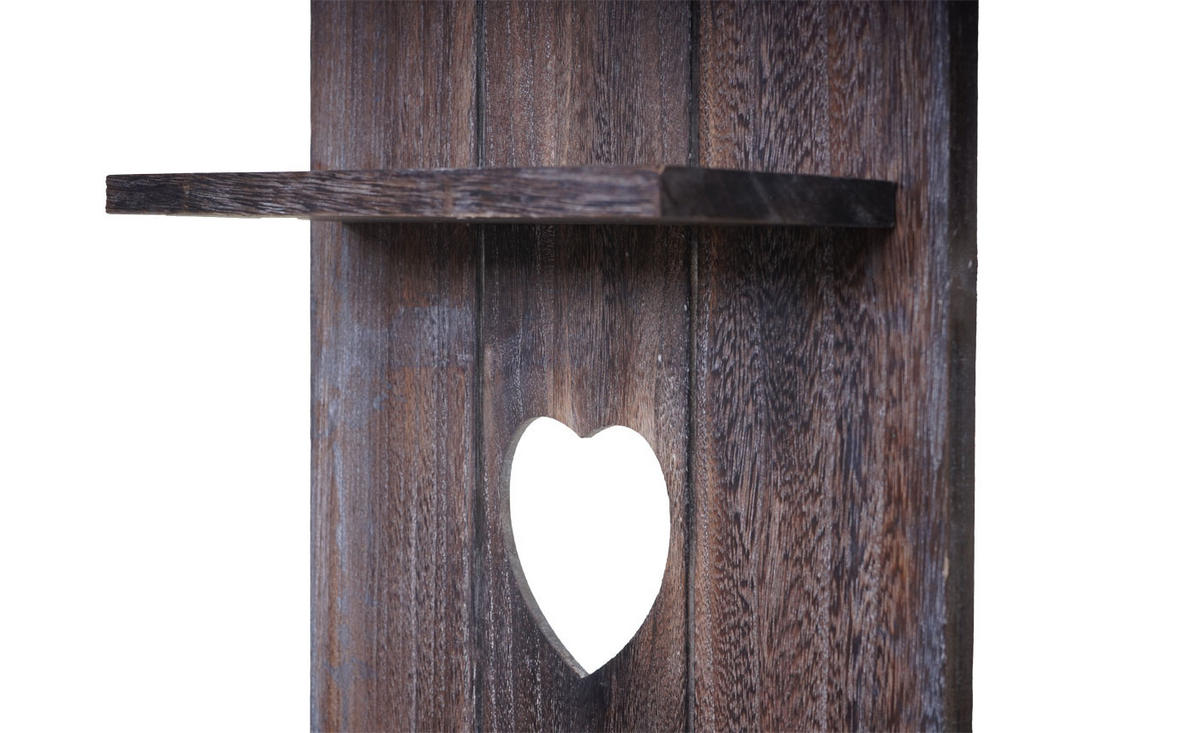 WANDREGAL Braun - Braun, Holz (33/150/13cm) - MCW