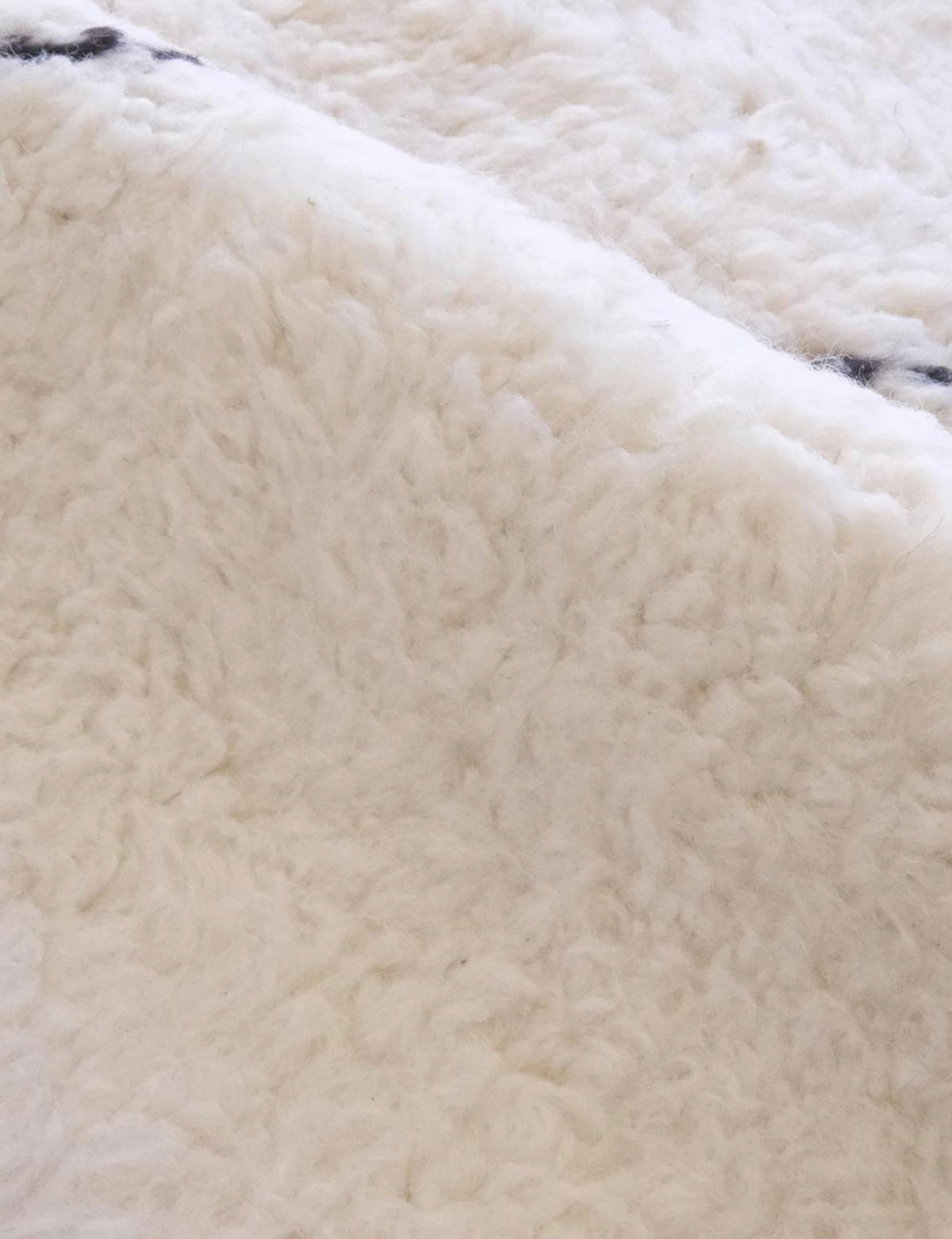 BERBERTEPPICH aus reiner Wolle 261x 293 cm - Weiß, Naturmaterialien (261/293cm) - AFK Living