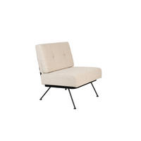 SESSEL Bowie Bouclé Beige - Beige, Textil (68/83/73.5cm) - Zuiver