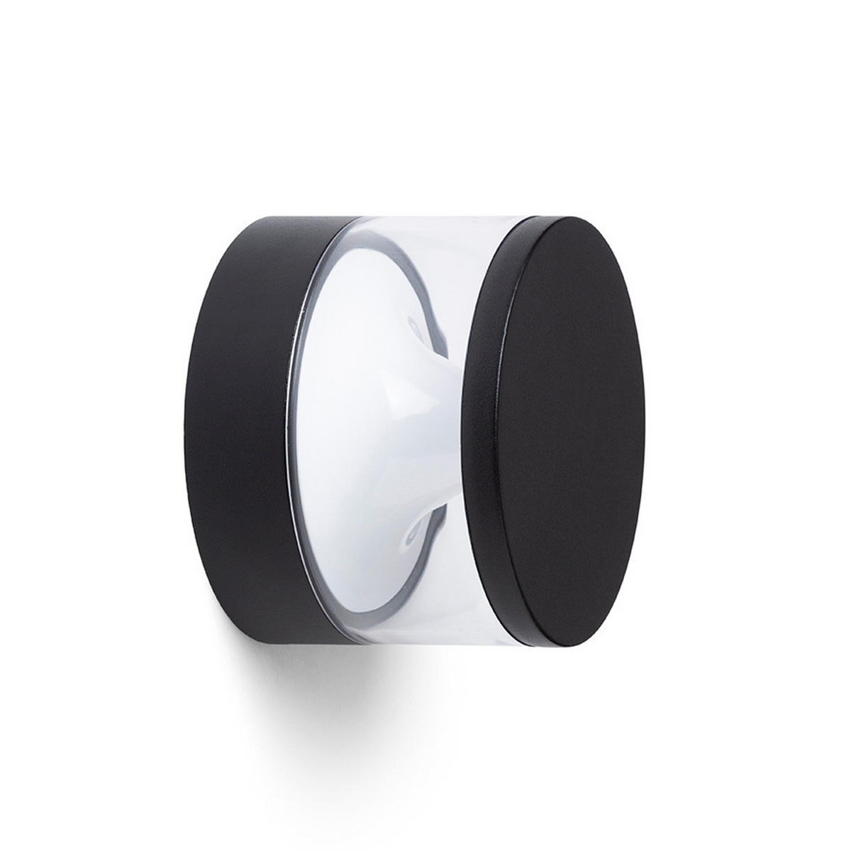 AUSSENLEUCHTE BRENDA Schwarz 9 W IP65 - Schwarz, Metall (118/118/9cm) - Rendl