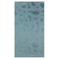 TEPPICH Disco Blue Glow 80/150 cm - Blau, Textil (80/150cm) - Lola&Moi