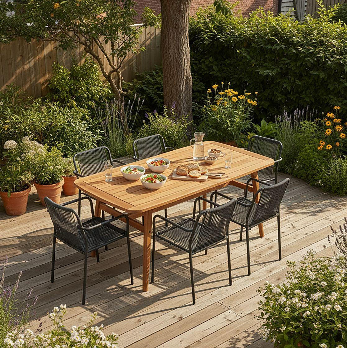 GARTENSESSEL-SET Nardo 2-er Dunkelgrau aus Te/til/Metall - Dunkelgrau, Metall (1/82/58cm)