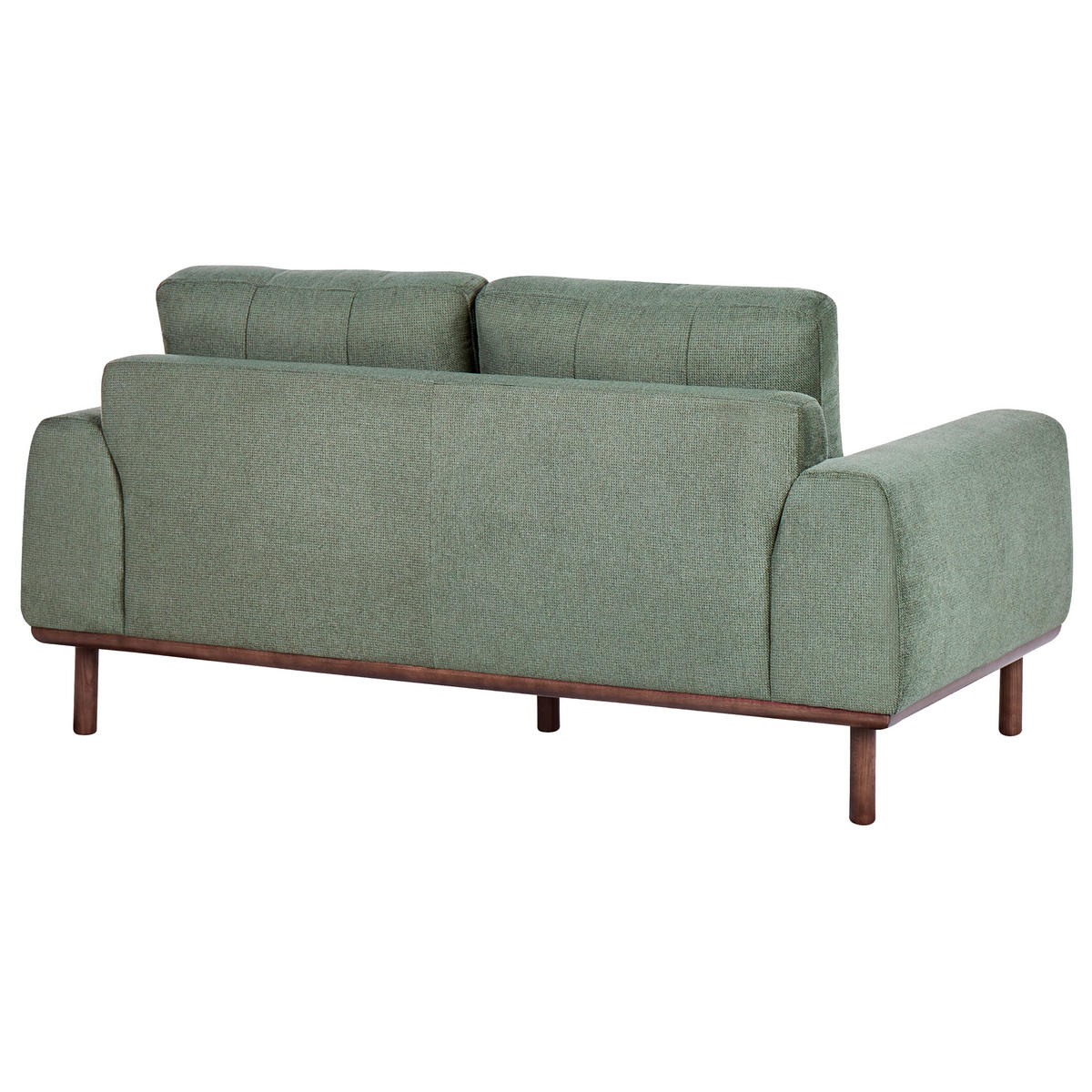 2-SITZER-SOFA Stoff Grün Laurila - Grün, Textil (170/71/92cm) - Beliani