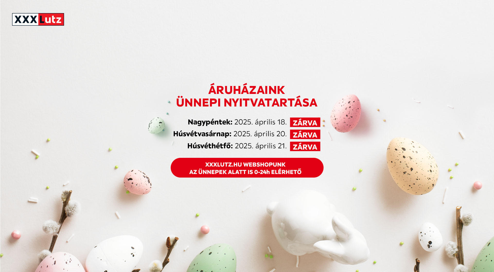 Áruházaink Ünnepi Nyitvatartása