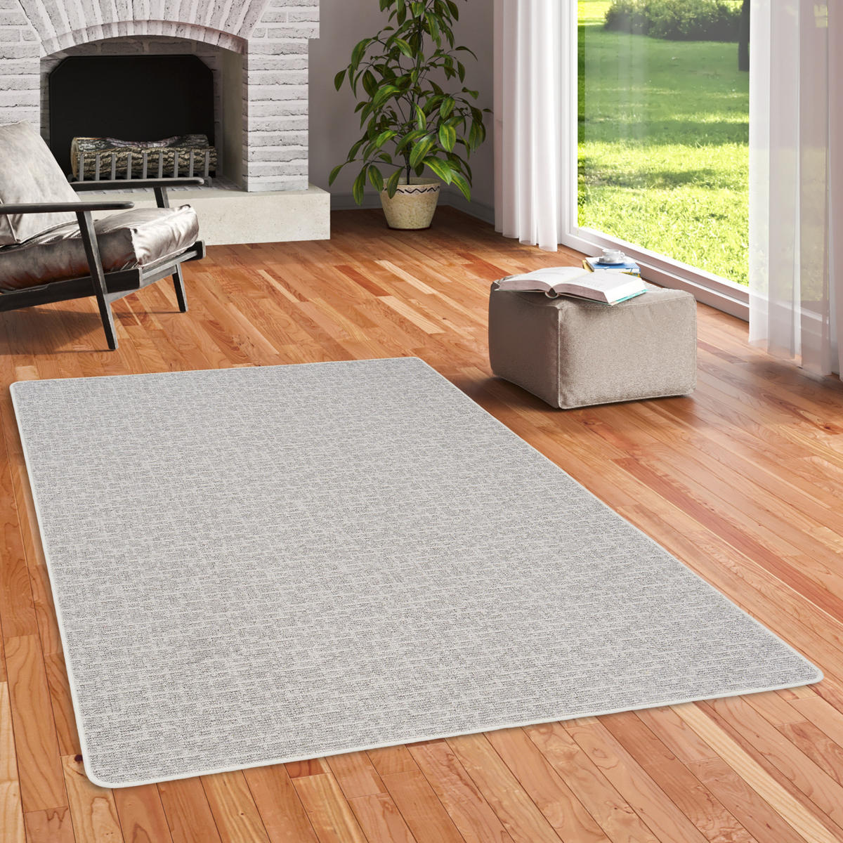 SCHLINGEN DESIGNER TEPPICH NIVA - Creme, Textil (100/200cm) - Snapstyle