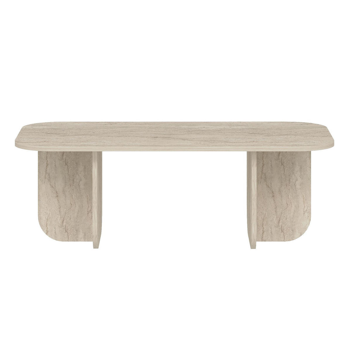 COUCHTISCH becaj beige - Beige, Holz (120/60/41cm) - Habitat Garten