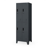 ARBEITSSCHUTZSCHRANK BARTEK 2 Plus - Anthrazit, Metall (56/172/45cm)