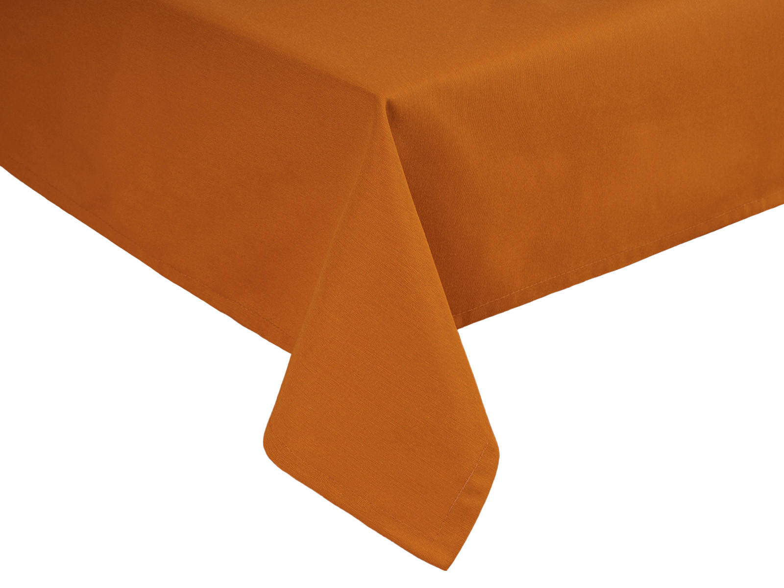 TISCHDECKE Wunschton sanddorn-orange 130/170 cm - Orange, Textil (130/170cm) - beties Heimtextil