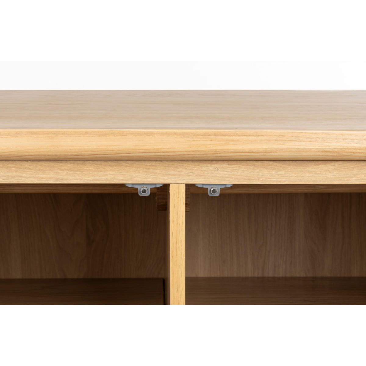 AUFBEWAHRUNGSSCHRANK Storm 2 Türen Natur - Naturfarben, Holzwerkstoff (90/120/55cm) - Zuiver