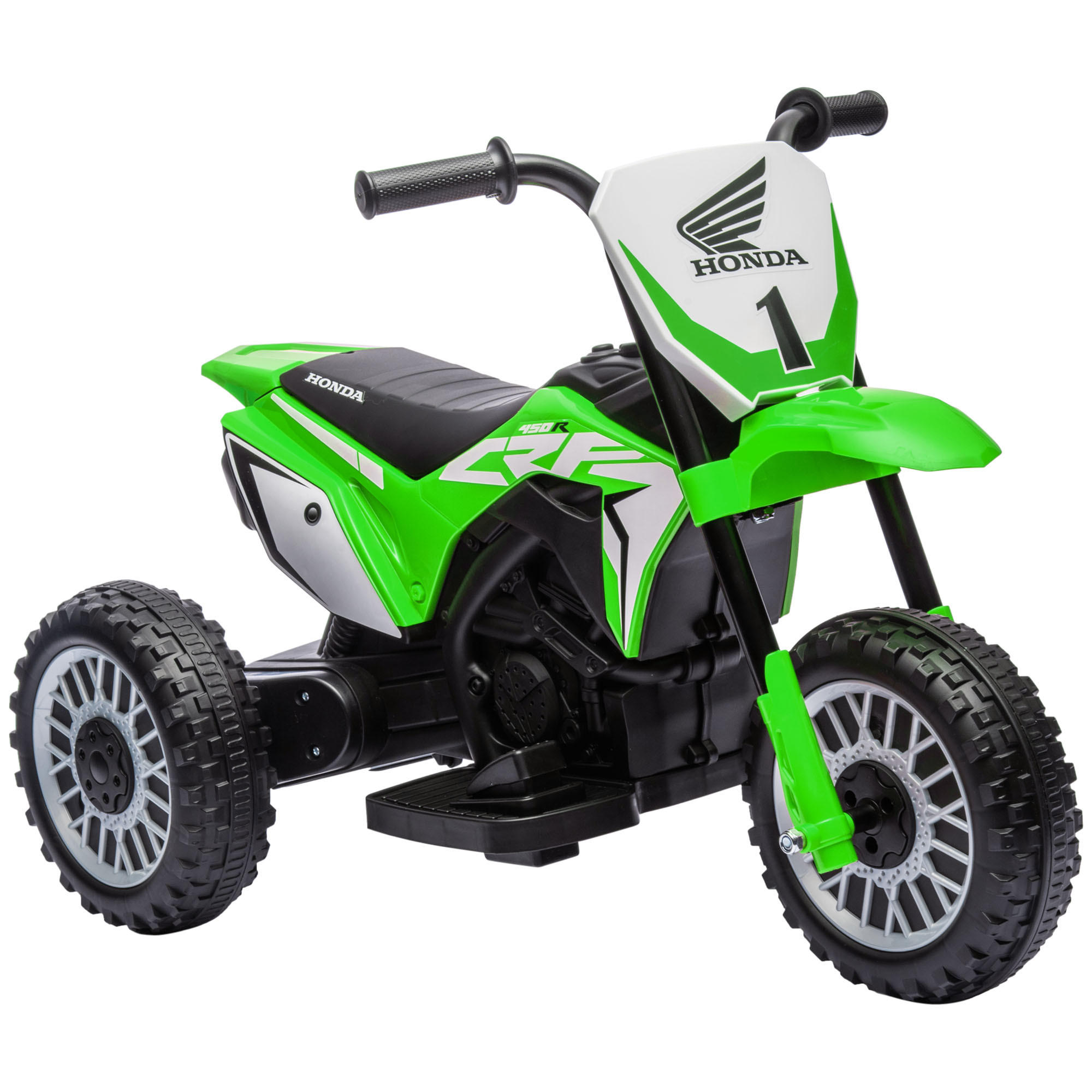 MOTORRAD, Kunststoff, Grün, 71L x 40,5B x 43,5H cm - Grün, Metall (71/40.5/43.5cm) - HOMCOM
