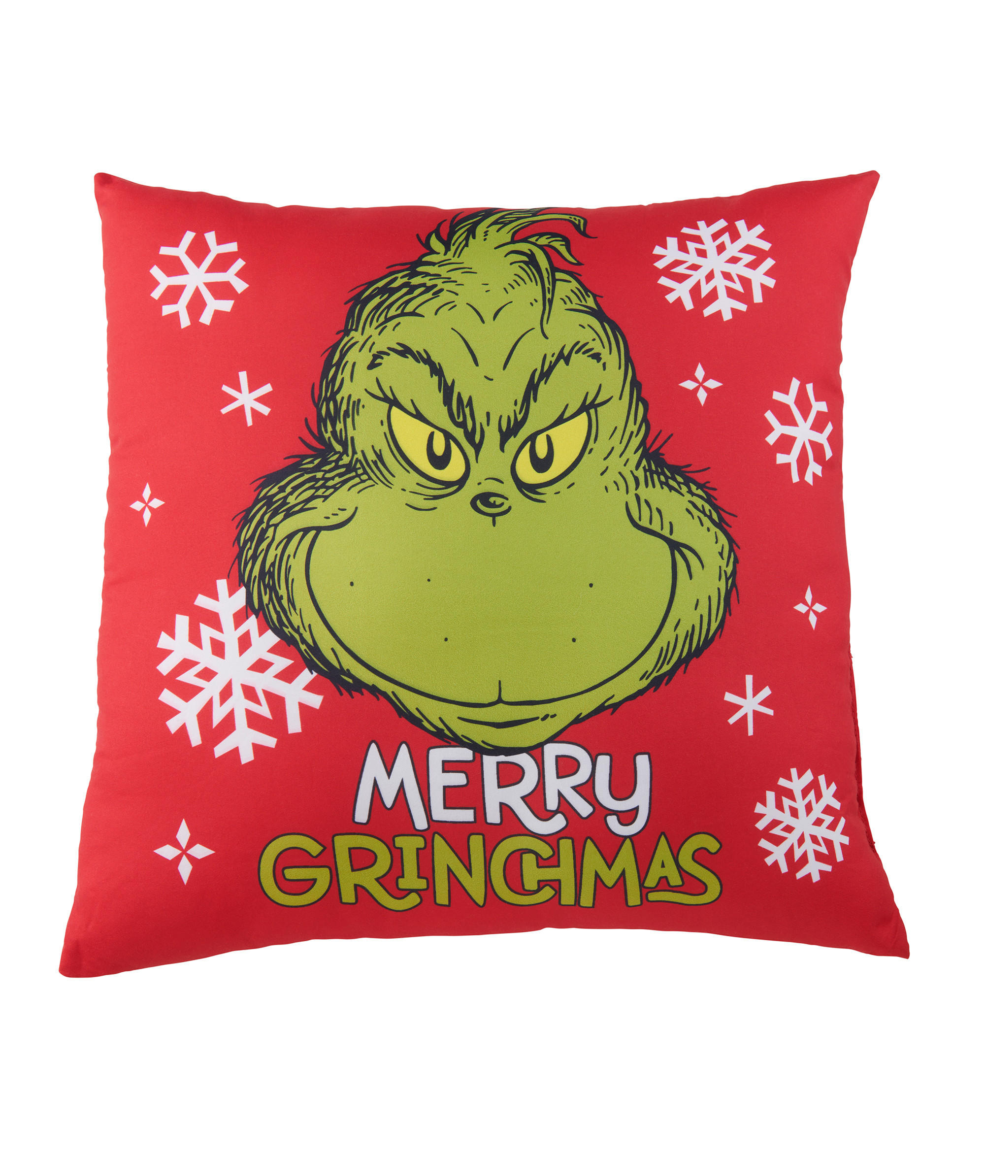 ZIERKISSEN The Grinch Rot 40 x 40 cm - Rot, Textil (40/40/10cm) - United Labels