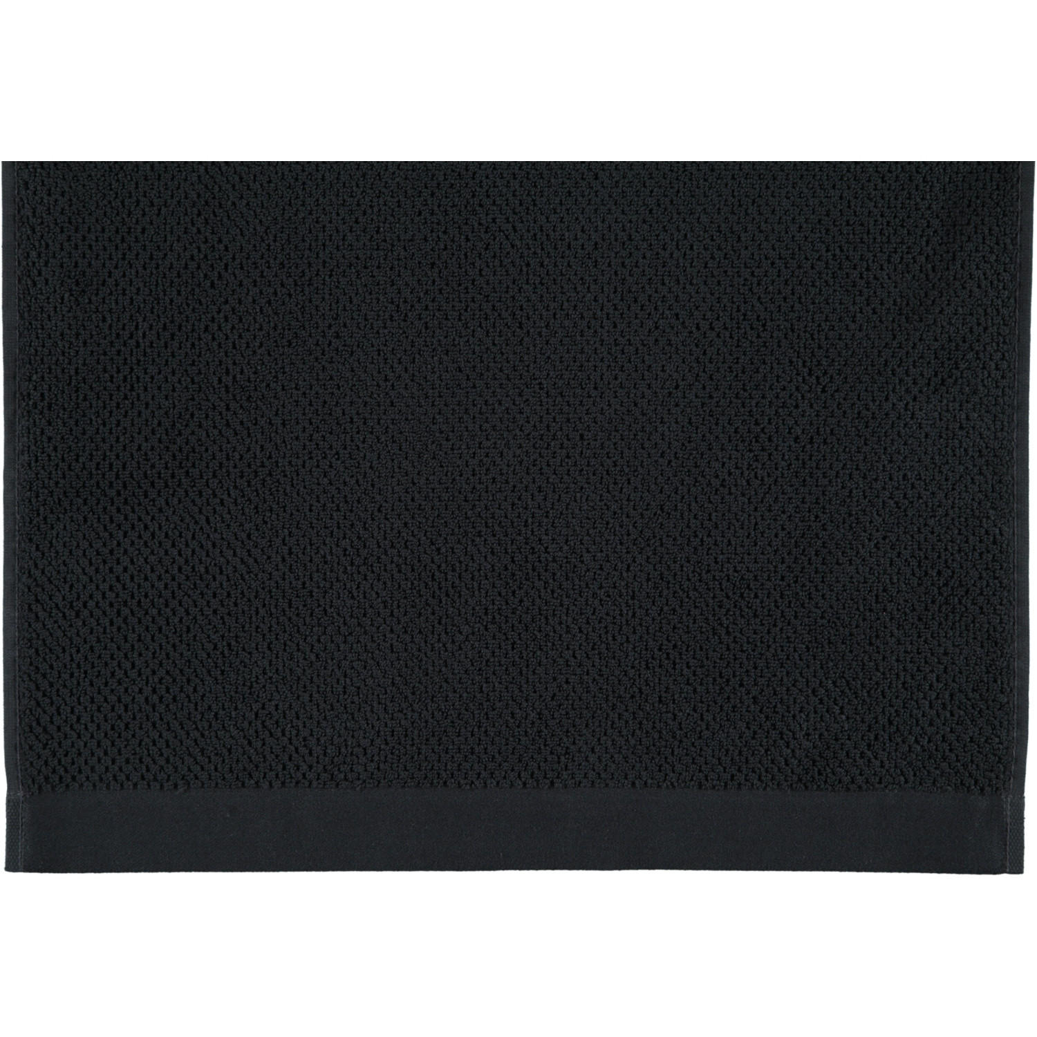SEIFTUCH BARONESSE SCHWARZ - 15 - Schwarz, Textil (30/30cm) - Rhomtuft
