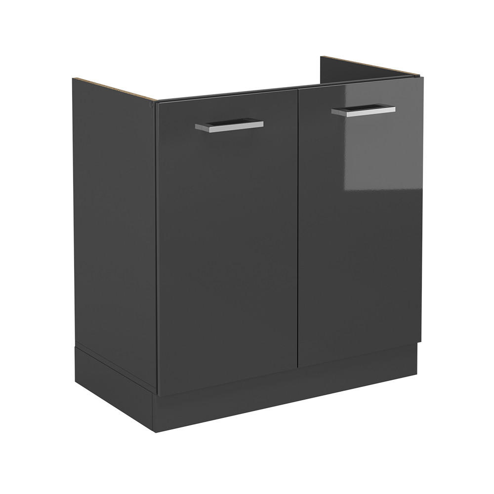 DISKB&Auml;NKSSK&Aring;P R-Line Antracit h&ouml;gblank 80 cm utan b&auml;nkskiva Antracit, Antracit 81.6/80/46 cm
