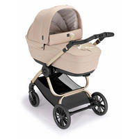 KOMBI-KINDERWAGEN Techno Babila 2in1, klappbar - Beige, Kunststoff (53/93/111cm) - Cam il Mondo del Bambino S.p.A.