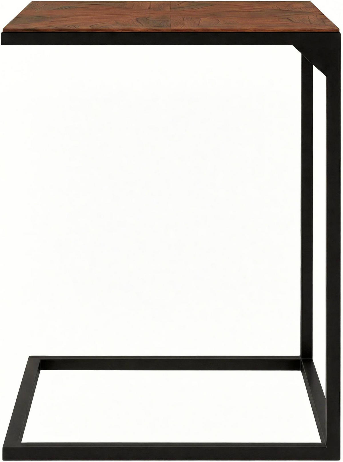 BEISTELLTISCH Marit eckig 45x35x61cm Holz Braun Kleiner - Braun, Holz (35/45/61cm) - DELUKE