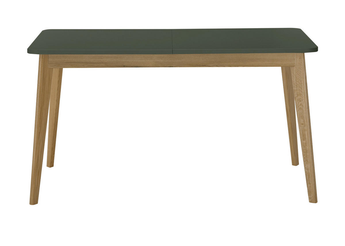 ESSTISCH Salbei, Eiche Evoke, skandinavisch 140 - 180 cm, Küchentisch ausziehbar - Eichefarben/Salbeigrün, Holz/Holzwerkstoff (180/80/75cm) - Furn.Design