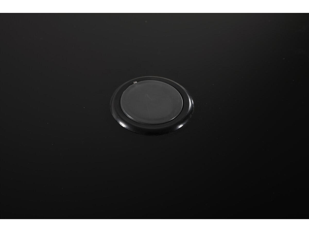 GARTENTISCH cordoba Schwarzes Glas - Dunkelgrau, Glas (180/90/72cm) - Habitat Garten