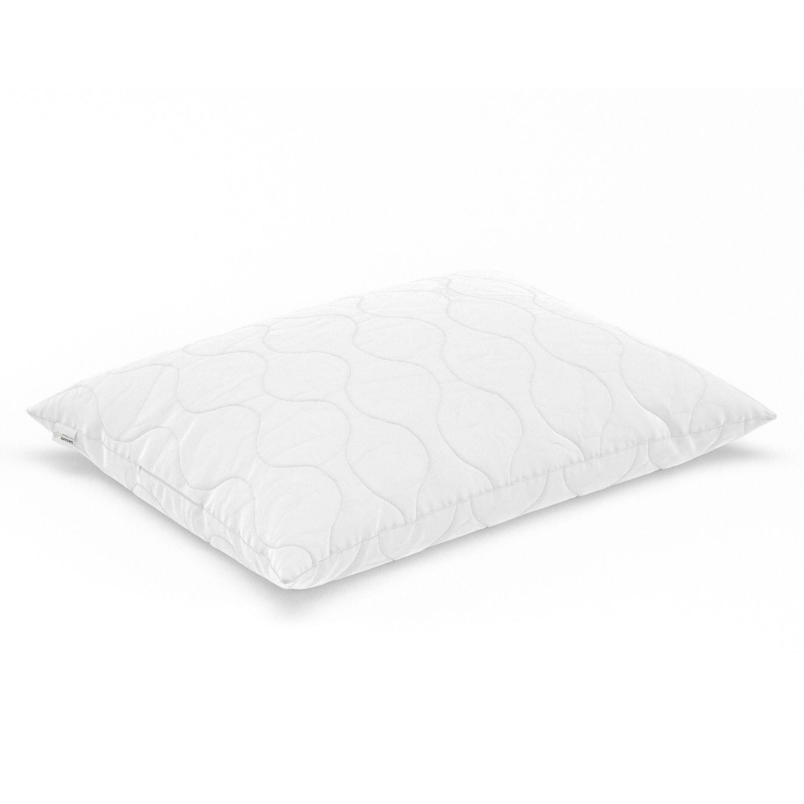 KOPFKISSEN 60x80 cm mit individuell anpassbarer Füllung - Weiß, Textil (80/60cm) - Sämann – make a difference.