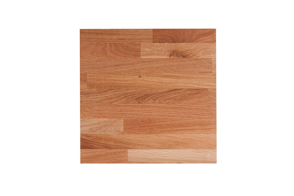 BLUMENSTÄNDER Maxi Platte 2cm Eiche 30x30x40cm - Eichefarben, Holz (30/30/40cm) - DELUKE