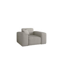 SESSEL Celes Premium Stoff Scala - Hellgrau, Holzwerkstoff/Textil (121/73/88cm) - Fun Möbel