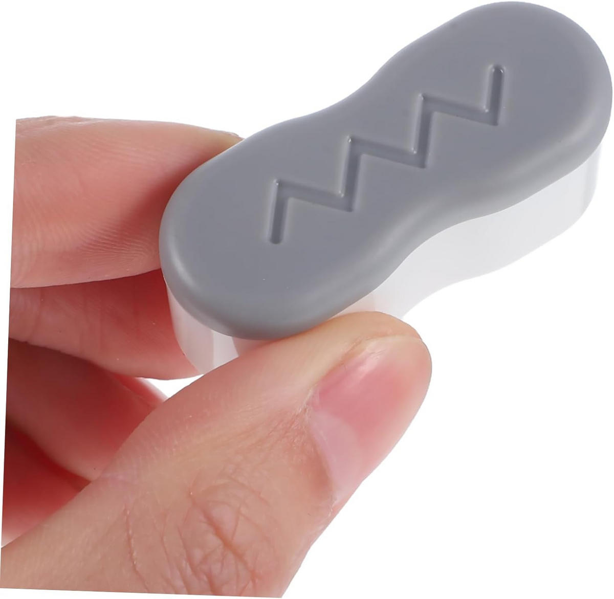 TOILETTENSITZERHÖHUNG,SILBERFARBEN,4.5/2/1.8CM,4ER-PACK - Silberfarben, Kunststoff (7/2/7cm)