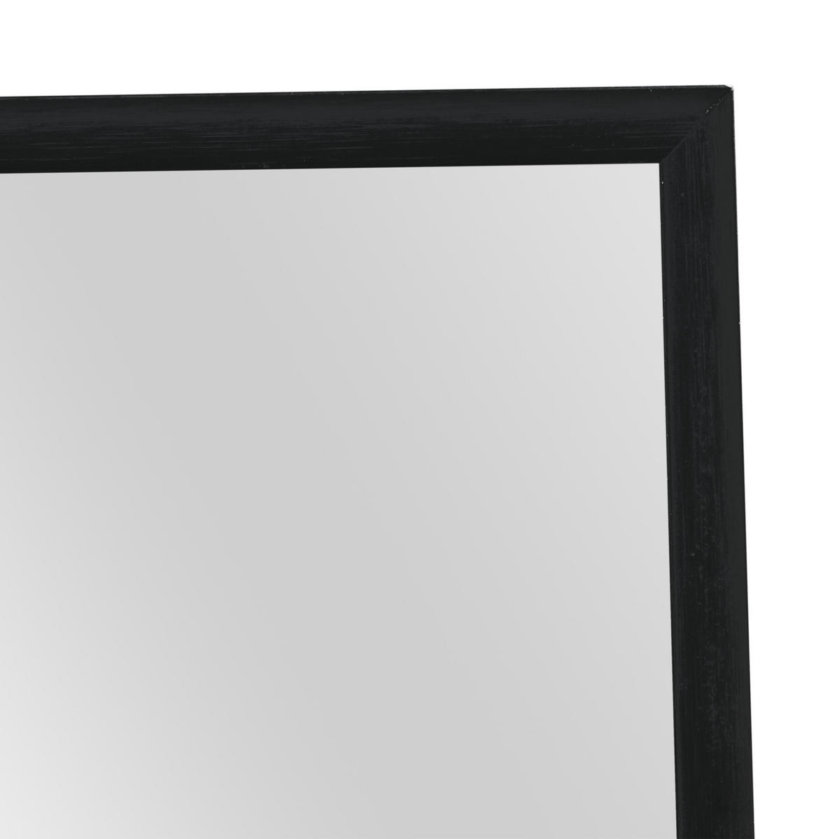 TÜRSPIEGEL Lesina - Schwarz, Metall (37/120/2cm) - [en.casa]