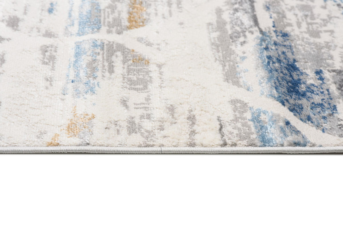 TEPPICH VALLEY Grau Blau 200/300 cm - Blau, Textil (200/300cm) - Tapiso