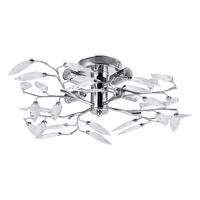 DECKENLEUCHTE Kira - Chromfarben/Silberfarben, Metall (47.5/47.5/15cm) - lux.pro