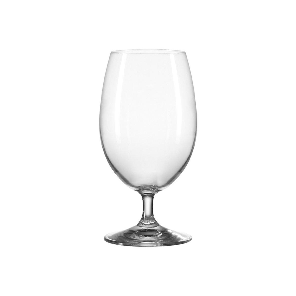 WASSERGLAS Daily transparent 370 ml 12er Set - Transparent, Glas (0.37L) - Leonardo Living