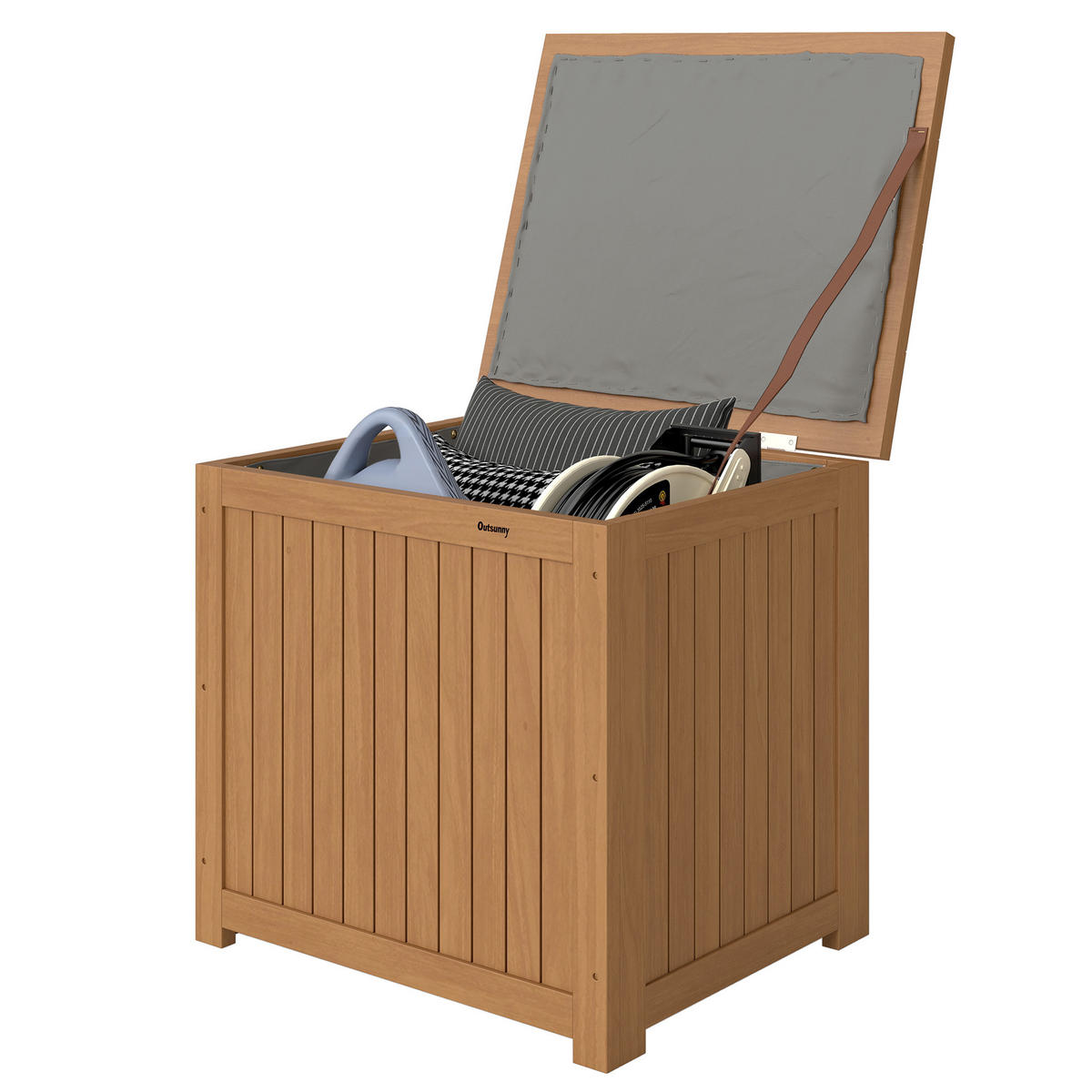 KISSENBOX DE-18687 Braun - Braun, Holzwerkstoff (51/58.5/63cm) - ComfortXL