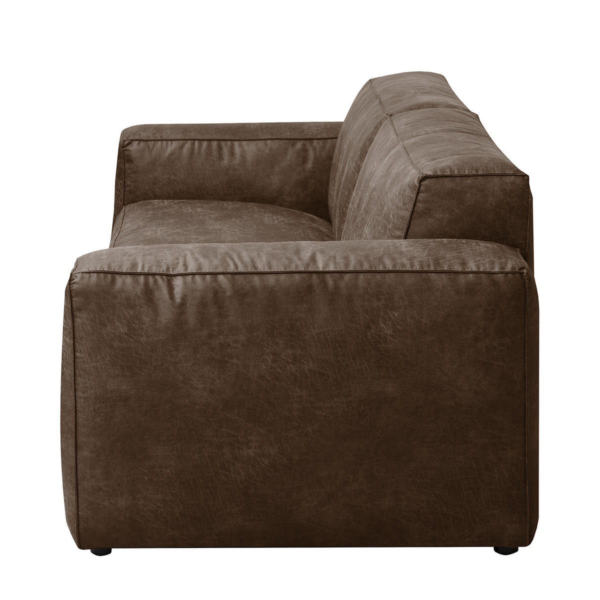 2-SITZER SOFA - Braun, Textil (190/75/96cm) - home24