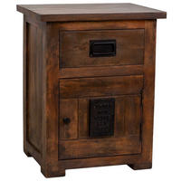 BEISTELLTISCH aus holz 51x40x64cm - Braun, Holz (51/64/40cm) - Wanderlust