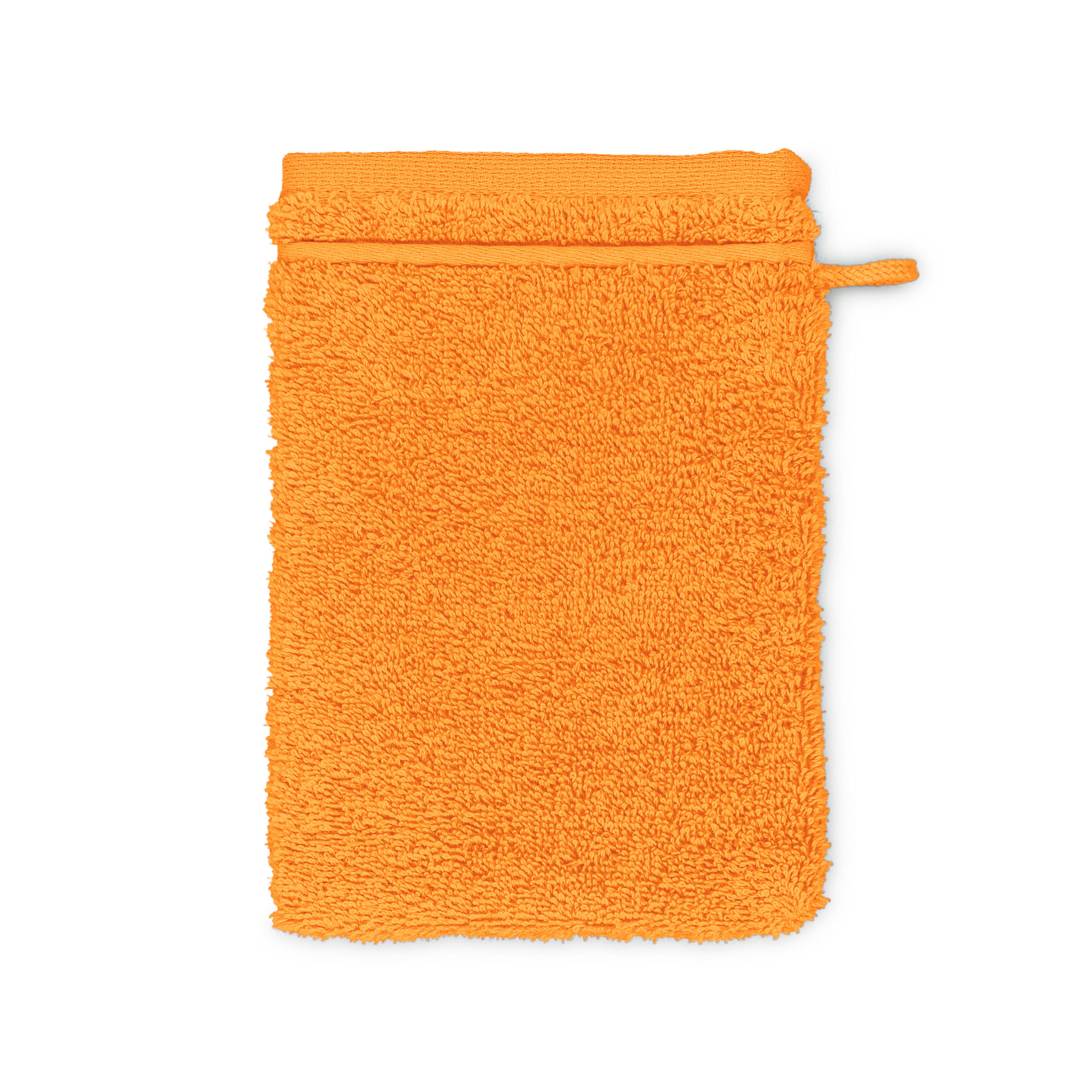 WASCHHANDSCHUH NEW CLASSIC - Orange, Textil (20/15cm) - MÖVE
