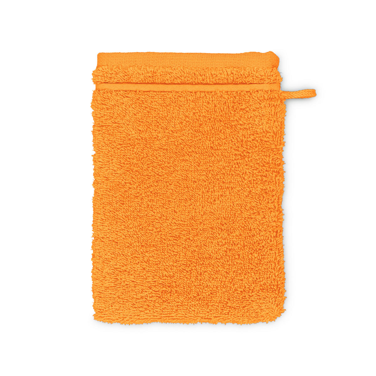 WASCHHANDSCHUH NEW CLASSIC - Orange, Textil (20/15cm) - MÖVE